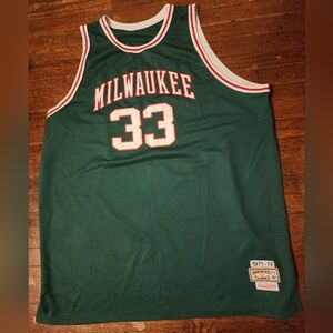 Milwaukee Bucks Kareem Abdul Jabbar Mens 5XL Jersey